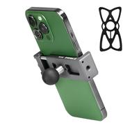FANAUE Aluminum Phone Holder with 20mm Ball with 360° Rotation Smartphones with a Width of 5.5" to 8", for All Industry Standard 20mm Ball Joints, adapters, and mounts