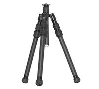 FANAUE Camera Tripod with Reversible Center Column, Carbon Fiber Spotting Scopes Tripods Stand with 1/4" and 3/8" Thread for Binoculars, Telescope, 42" Compact Travel Tripod for DSLR, Video Camcorder