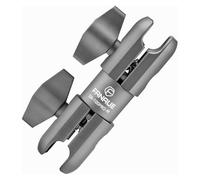 FANAUE Composite Dual Socket Swivel Arm, 3.7" Aluminum Mounting Arm, 20mm Socket Double Ends, Fits 20mm Fixing Ball (DA-100PRO-M)