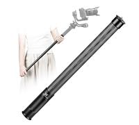 FANAUE Gimbal Extension Pole Carbon Fiber Extension Monopod Pole Stick with 1/4" Screw, 2 Section Universal Rod for Tripod Compatible with Digtital Camera Smartphone Long Selfie Tick Length is 14"-25"