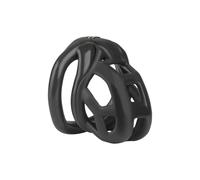 Fancalen New 2025 Cobra II Chastity Cage Adult Sex Toys New Upgraded Embedded Small Lock Core Chastity Bondage Chastity Device Men's Revolution Chastity Lock with 4 Rings