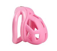 Fancalen New 2025 Cobra II Chastity Cage Adult Sex Toys New Upgraded Embedded Small Lock Core Chastity Bondage Chastity Device Men's Revolution Chastity Lock with 4 Rings