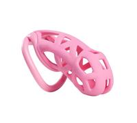 Fancalen New 2025 Cobra II Chastity Cage Adult Sex Toys New Upgraded Embedded Small Lock Core Chastity Bondage Chastity Device Men's Revolution Chastity Lock with 4 Rings