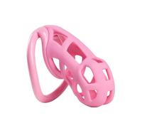 Fancalen New 2025 Cobra II Chastity Cage Adult Sex Toys New Upgraded Embedded Small Lock Core Chastity Bondage Chastity Device Men's Revolution Chastity Lock with 4 Rings
