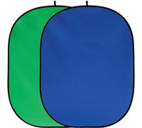 Fancierstudio Chromakey Green Chromakey Blue Collapsible Backdrop Collapsible Reversible Background 5'x7' Chroma-Key Blue/Green By Fancierstudio RE2010 BG