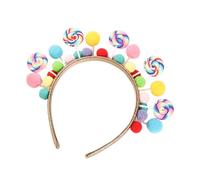 Fanciful Candy Molded Hairband For Children Thin Oven Bake Clay Constructed Not Slip Hair Decoration