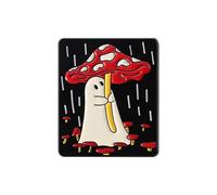 Fanciful Hobgoblin Tale Creative Mushroom Cartoon Brooch Alloy Corsage Pin for Decorative Accent on Apparel and Bags Fashion Jewelry
