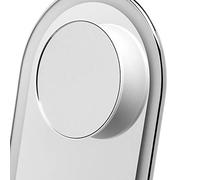 Fancii Lara Detachable 10X Magnifying Mirror, Magnetic Attachment - Compatible Vera Vanity Mirrors (not included) (Silver)