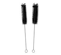 fancility® 2 x cleaning brushes for brewing groups for fully automatic coffee machines and coffee machines, interior cleaning, nylon brushes, 20 and 25 mm