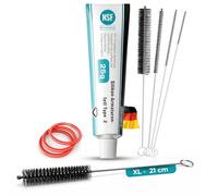 fancility® 9-Piece Care Set Brewing Unit for Delonghi & AEG (ECAM ESAM) | Maintenance and cleaning set replacement parts brewing group 25 g silicone grease, 5 x cleaning brush