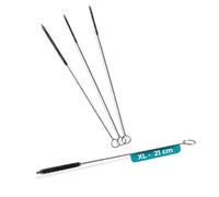 fancility® Small Narrow Cleaning Brushes for Fully Automatic Coffee Machine, Coffee Spout Distributor Brush, Cleaning Shower Nozzles & Various Hard to Reach Places in the Household, 2 mm & 4 mm