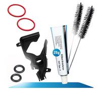 fancility® XL Care Set for Siemens Brewing Unit [Includes Video Instructions] 25g Silicone Grease EQ5 EQ6 EQ7 EQ8 + Bosch Vero, Neff, Gaggenau Silicone Mould Seal & Cleaning Brushes & O-Ring Seals