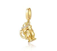 FANCIME Harry Potter x Collaboration - Butterbeer Charm, Sterling Silver Charms Necklace Jewellery Gift for Women Girls
