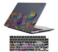 Fancity Case Compatible with MacBook Air 13 Inch 2017, Model A1466 A1369 Hard Plastic Cover Matte Protective Case with Keyboard Cover for Old 2010-2017 Air 13.3 Inch Without Touch ID, Color Rose
