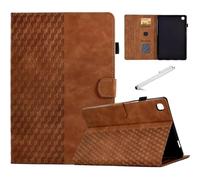 Fancity for iPad 9th Generation 10.2 inch Case 2021, iPad 8th 7th Generation 2020/2019 Folio Case, Slim Suede Leather Case with Smart Wake Sleep Stand Function Pencil Holder and Card Slot, Brown