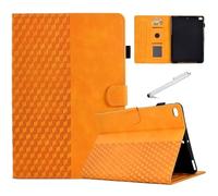 Fancity for iPad Mini 5 Case Mini 4 Mini 3 2 Cover, Smart Wake Sleep Flip Stand Case Soft Suede TPU Protective Case with Card Slot Pencil Holder for iPad Mini 1 2 3 4 5 - Yellow