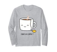 Fancy A Cuppa British Tea Lover Long Sleeve T-Shirt