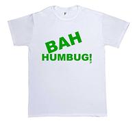 Fancy A Snuggle Bah Humbug! Scrooge Grinch Grumpy Anti-Christmas Mens T-Shirt Small White
