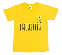 Fancy A Snuggle Be Different - Unique Personality Kids Boys/Girls T-Shirt Yellow 7-8 Year Old