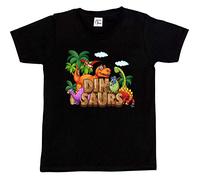 Fancy A Snuggle Boys Cartoon Dinosaurs T-Shirt