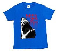 Fancy A Snuggle Deep Sea Monster Great White Shark with Big Teeth Kids Boys T-Shirt