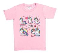 Fancy A Snuggle Girls Bunny Kawaii Ice Cream Cone T-Shirt Baby Pink 7-8 Years
