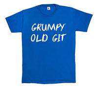 Fancy A Snuggle Grumpy Old Git Funny Father's Day Present Royal Blue Mens Cotton Short Sleeve T-Shirt Size L