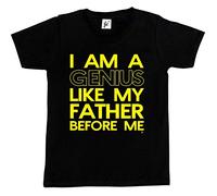 Fancy A Snuggle I Am A Genius Like My Father Before Me Funny Kids Boys/Girls T-Shirt