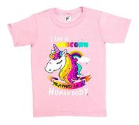 Fancy A Snuggle I Am A Unicorn Trapped in A Human Body Kids Girls T-Shirt