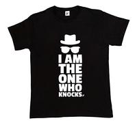 Fancy A Snuggle I Am The One Who Knocks Bad Walter Break White Breaking Mens T-Shirt XXX-Large Black