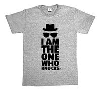 Fancy A Snuggle I Am The One Who Knocks Bad Walter Break White Breaking Mens T-Shirt XXXX-Large Heather Grey