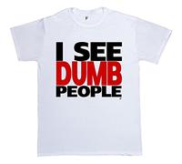 Fancy A Snuggle I See Dumb People Funny White Mens Cotton Short Sleeve T-Shirt Size XXXL 3XL