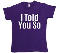 Fancy A Snuggle I Told You So Funny Womens Boyfriend Fit T-Shirt Purple X-Large