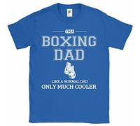 Fancy A Snuggle I'm A Boxing Dad Like A Normal Dad Only Much Cooler Mens T-Shirt Medium Royal Blue