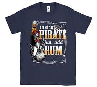 Fancy A Snuggle Instant Pirate Just Add Rum - Sexy Captain Pirate Mens T-Shirt Navy X-Large