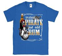 Fancy A Snuggle Instant Pirate Just Add Rum - Sexy Captain Pirate Mens T-Shirt Royal Blue XX-Large