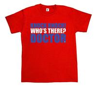 Fancy A Snuggle Knock Knock Who's There? Doctor G allifrey Mens T-Shirt