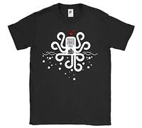 Fancy A Snuggle Legendary Sea Monster Octopus Kraken Loves Boat Mens T-Shirt