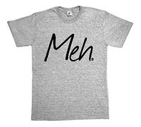 Fancy A Snuggle Meh. Computer Geek Slogan Nerd Funny Swag Dope Hipster Mens T-Shirt X-Large Heather Grey