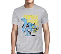Fancy A Snuggle Mens Zombie Squirrel T-Shirt Heather Grey XXXXX-Large