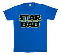 Fancy A Snuggle Star Dad Science Fiction Parody Funny Wars Mens T-Shirt XX-Large Royal Blue
