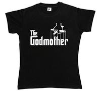Fancy A Snuggle The Godmother Womens Boyfriend Fit T-Shirt Black Small