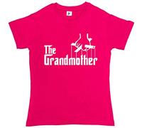 Fancy A Snuggle The Grandmother Grandma Womens Boyfriend Fit T-Shirt Hot Pink X-Large
