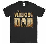 Fancy A Snuggle The Walking Dad Parody Father Son Zombies Mens T-Shirt Large Black