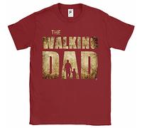Fancy A Snuggle The Walking Dad Parody Father Son Zombies Mens T-Shirt X-Large Burgundy