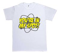 Fancy A Snuggle You're in My Spot Mens T-Shirt Small White