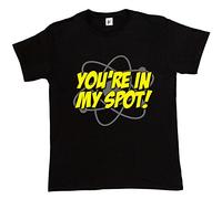 Fancy A Snuggle You're in My Spot Mens T-Shirt X-Large Black