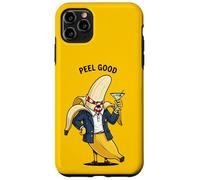 Fancy Banana Cartoon Suit and Cocktail Vibe Case for iPhone 11 Pro Max