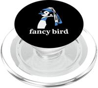 fancy bird Penguin Pearl Earring Funny Meme PopSockets PopGrip for MagSafe
