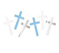 Fancy Blue Cross Foil Confetti (14g) - Stunning & Vibrant Party Decorations - Perfect for Celebrations & Events - 1 Pack